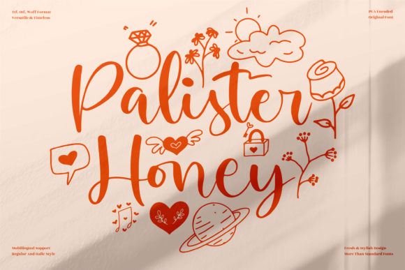 Palister Honey Font Poster 1