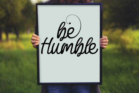 Pamela Ambre Font Poster 6