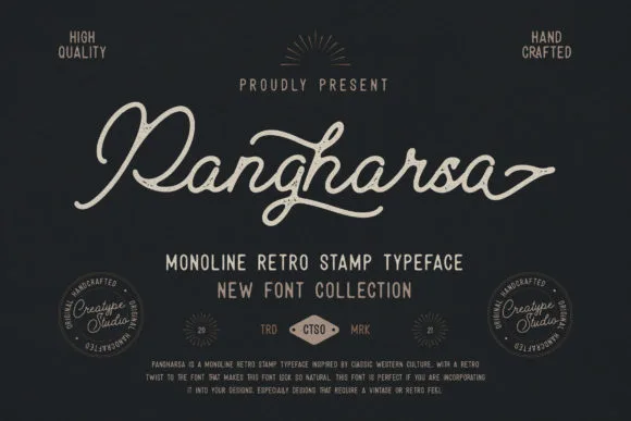 Pangharsa Font Poster 1