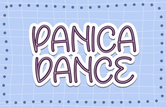 Panica Dance Font Poster 1
