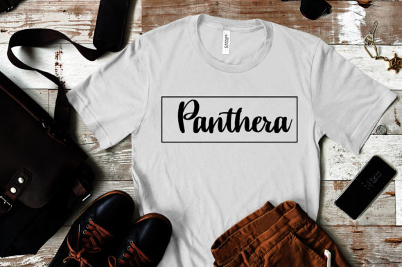 Panthera Font Poster 4