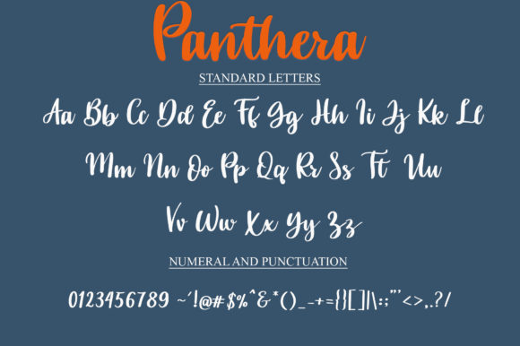 Panthera Font Poster 5