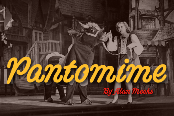 Pantomime Font Poster 4