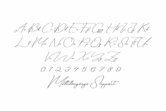 Paradisy Font Poster 3