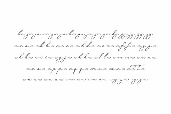 Paradisy Font Poster 5