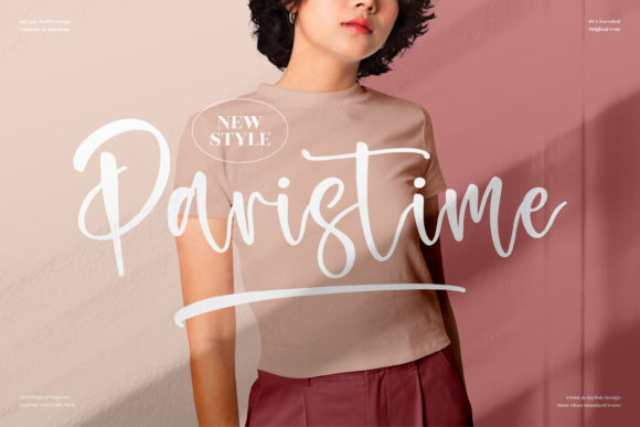 Paristime Font Poster 1