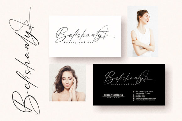 Patricia Signature Font Poster 10