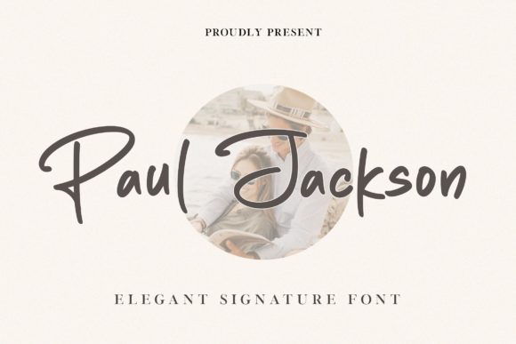 Paul Jackson Font Poster 1