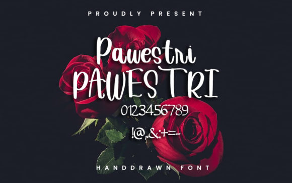 Pawestri Font Poster 1