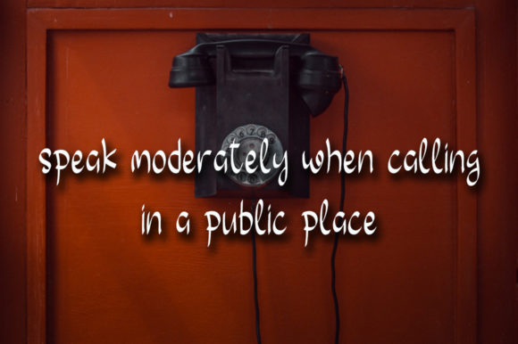 Payphone Font Poster 3