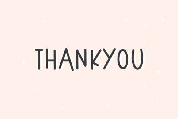 Peachy Cheeks Font Poster 5
