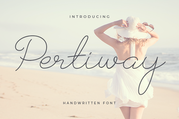 Pertiway Font Pertiway Font Poster 1