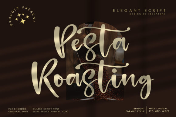 Pesta Roasting Font Poster 1