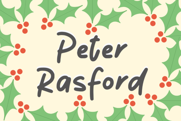 Peter Rashford Font