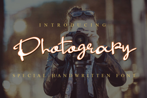 Photography Font