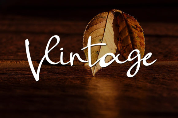 Photography Font Poster 4