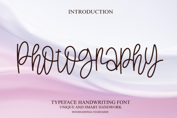 Photography Font