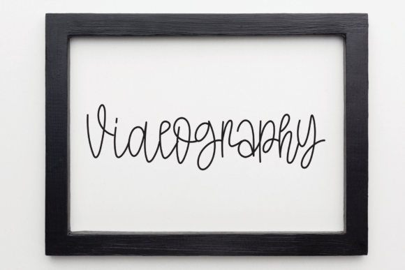 Photography Font Poster 5