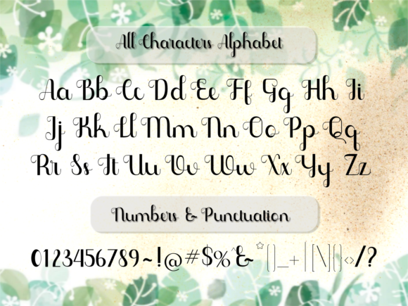 Phyllo Dendron Font Poster 7