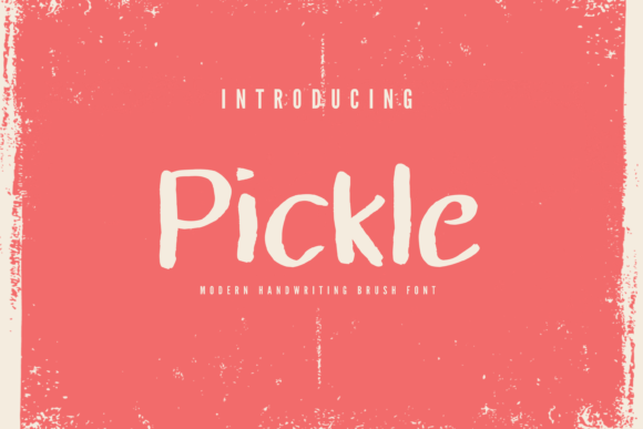 Pickle Font