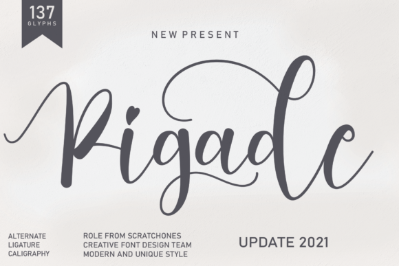 Pigade Font