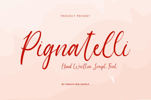 Pignatelli Script Font