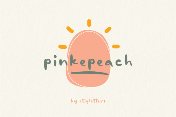 Pinkepeach Font Poster 1