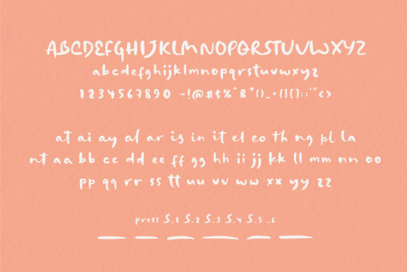 Pinkepeach Font Poster 6