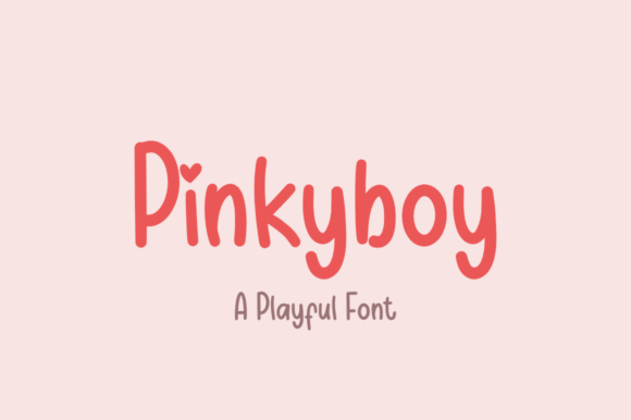 Pinkyboy Font Poster 1