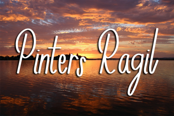 Pinters Ragil Font Poster 1