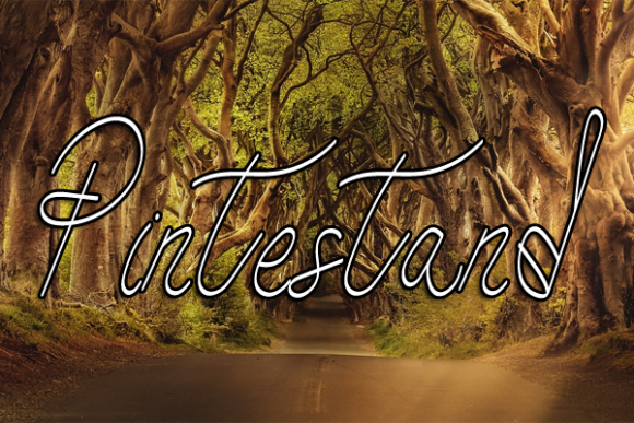 Pinterstand Font Pinterstand Font Poster 1