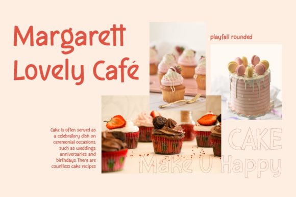Playfall Font Poster 3