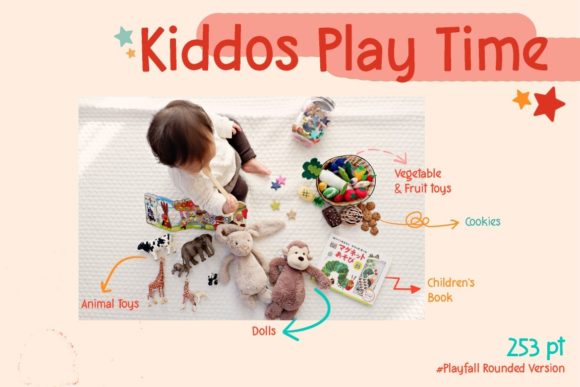 Playfall Font Poster 4