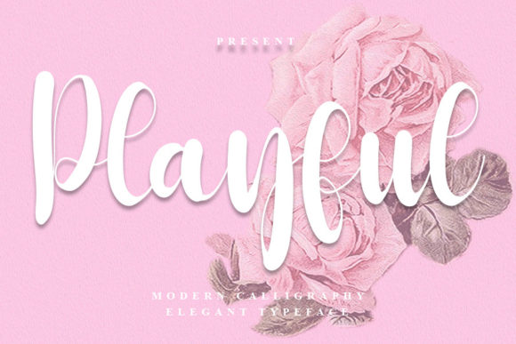 Playful Font Poster 1