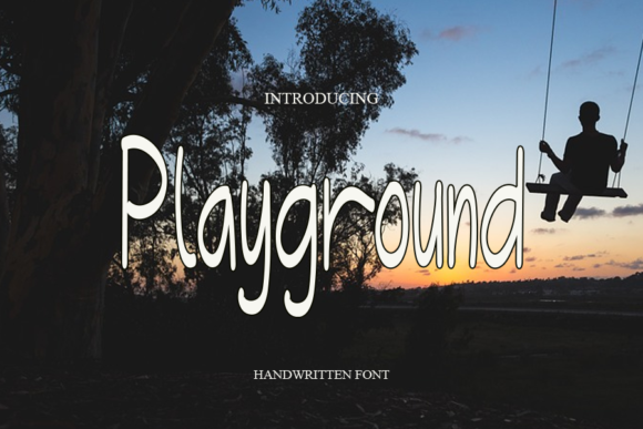 Playground Font Poster 1