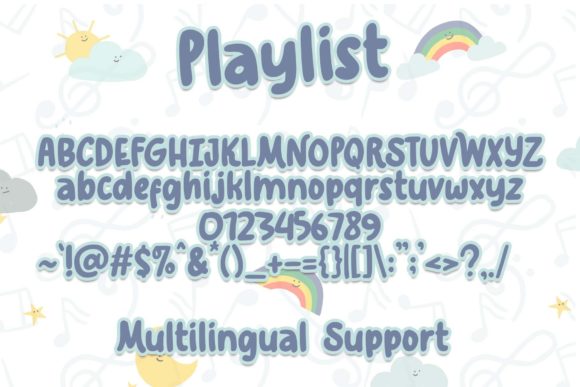 Playlist Font Poster 4