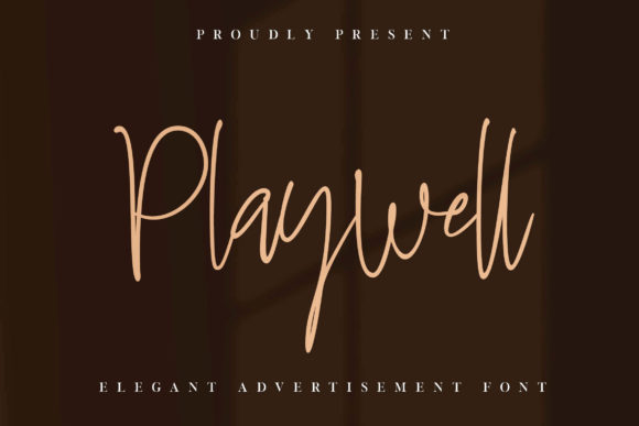 Playwell Font Poster 1