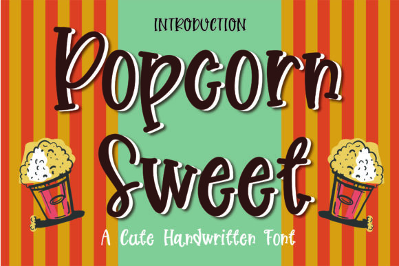 Popcorn Sweet Font
