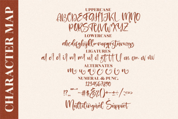 Prilista Delrosa Font Poster 10