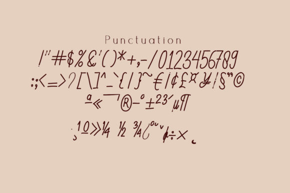 Princess Line Font Poster 8