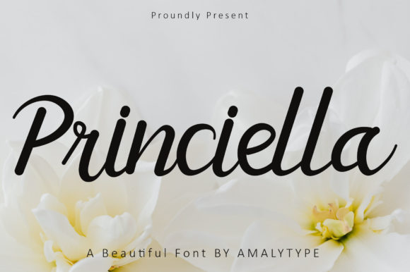 Princiella Font Poster 1