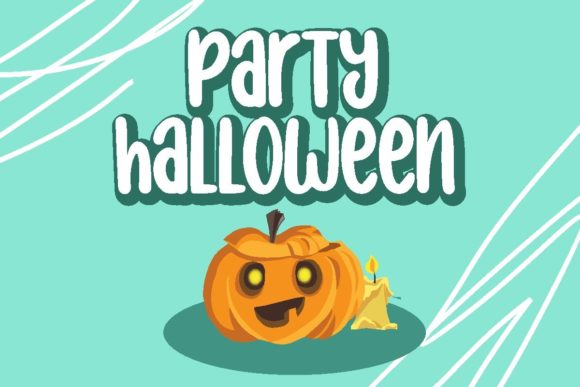 Pumpkin Cute Font Poster 3