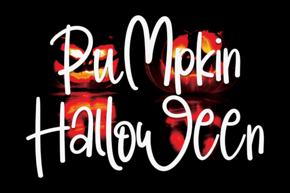 Pumpkin Halloween Font