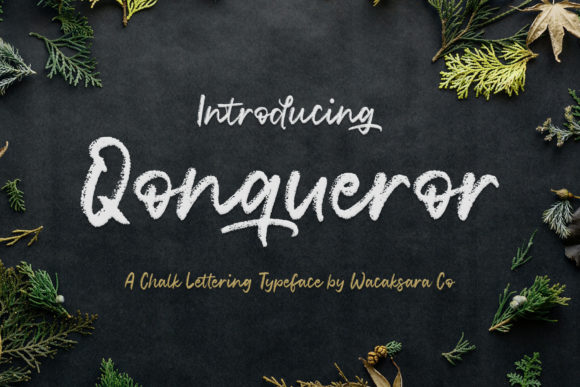 Qonqueror Font Poster 1