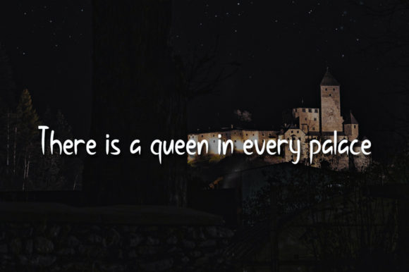 Queendom Font Poster 4