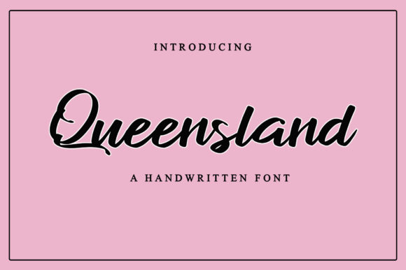 Queensland Font