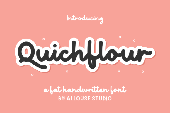 Quichflour Font