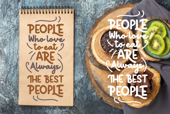 Quichflour Font Poster 5