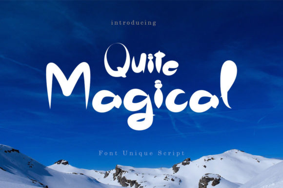 Quite Magical Font