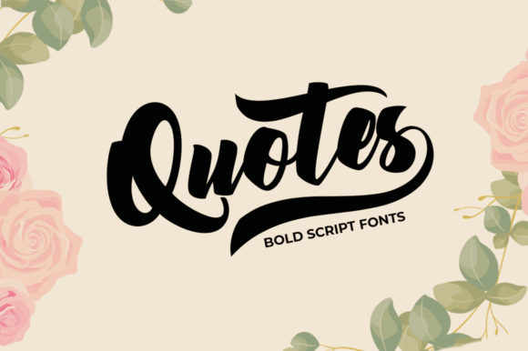 Quotes Font